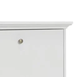 Porch & Den Virginia Contemporary 3-Drawer White Shoe Storage Cabinet - White -Bed Frame Shop c5155dc3 4c2f 4d50 8731 bf893b0cfcad