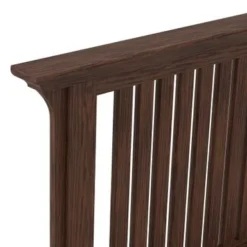 INSPIRED By Bassett Modern Mission Vintage Oak Finish Bed Set - Queen -Bed Frame Shop c68f97f9 1745 44f8 9f18 9f6639aef8ee