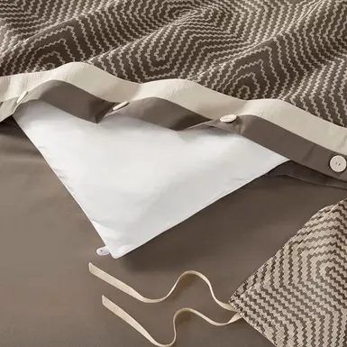 Grey Shades Of Grey Comforter Set King 6 Grey Shades Of Grey Comforter Set King - Image 6