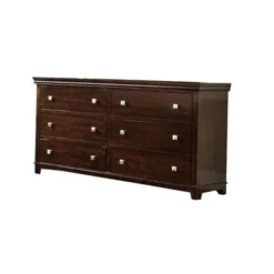 6 Drawers Wooden Dresser - Espresso -Bed Frame Shop c746951e 6ccb 443b 8879 eb7081aa2e77