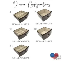 Hives & Honey Morgan Walnut Jewelry Armoire - Brown -Bed Frame Shop c855ca7e f073 45fd 813c c1837453a035