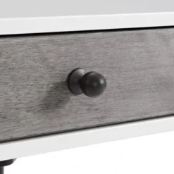 Mid-Century Modern 44" 2-Drawer Vanity / Desk - Cinnamon -Bed Frame Shop c8be6010 c0e7 452f a8ef 15aeb8d9d32a