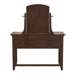 Modern Mission Bedroom Vanity And Mirror In Vintage Oak Finish - Vintage Oak -Bed Frame Shop c9c9b8a6 02ae 4996 b595 ecb8e4805930