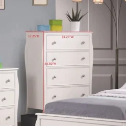 Copper Grove French Country White 4-piece Bedroom Set - Full -Bed Frame Shop cc7b44f7 b450 45c9 bdce e2b038cf4c6f