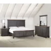 The Gray Barn Overlook Rustic 4-piece Bedroom Set - Rustic Chocolate And Honey - Queen