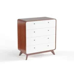 Carson Carrington Hafnarfijorour Mid-century 4-drawer Chest - Cassie Mid-Century 4-Drawer Chest -Bed Frame Shop d08c9709 1823 4346 b37b 4a8d831121d8