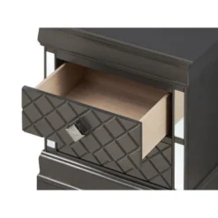 Verona Mirrored Wood 2-drawer Nightstand - Charcoal -Bed Frame Shop d0ad488f d6ce 4ef9 a165 f61d63b12066