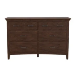 OSP Home Furnishings Modern Mission Queen Bedroom Set With 2 Nightstands And 1 Dresser - Vintage Oak - Queen - 4 Piece -Bed Frame Shop d17e53fe 2c09 48ba 9589 e39bfaa73658