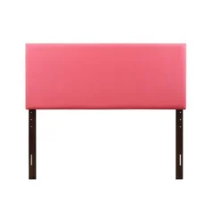 Faux Leather Adjustable Height Headboard - White - Full -Bed Frame Shop d31f2431 e674 4ff3 bafe 352051275090