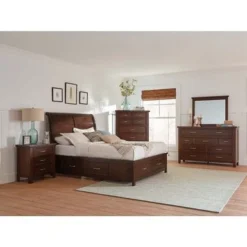 Coaster Furniture Barstow Pinot Noir Rustic Wooden Dresser Mirror - Pinot Noir - Pinot Noir -Bed Frame Shop d33b47b6 a932 4cd7 9d83 a36613fc31dc