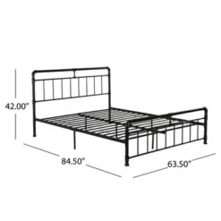 Mowry Industrial Queen-Size Bed Frame By Christopher Knight Home - Hammered Copper -Bed Frame Shop d3775b29 fc44 4512 9aaa 570713643b50