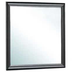 Louis Phillipe Bedroom Mirror - Oak -Bed Frame Shop d49831bf 1c84 46b1 bd6c 6a4d54126de9