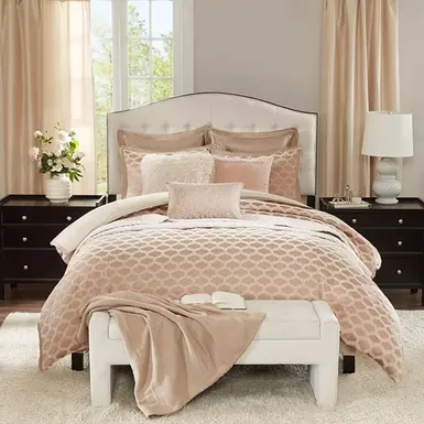 Pink Romance Comforter Set King 2 Pink Romance Comforter Set King - Image 2