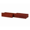 Urban Bed Drawers Twin-Full Walnut - Brown