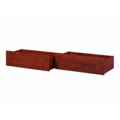 Urban Bed Drawers Twin-Full Walnut - Brown