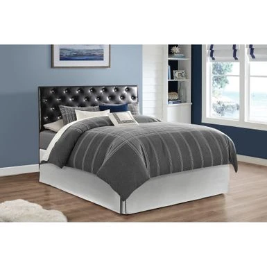 Super Nova Adjustable Headboard - Light Grey Faux Leather - King 11 Super Nova Adjustable Headboard - Light Grey Faux Leather - King - Image 11