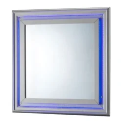 Lorana LED Lighted Bedroom Mirror - Silver Champagne -Bed Frame Shop d6760e88 35cf 4f60 b11a 4fa1e37aee66