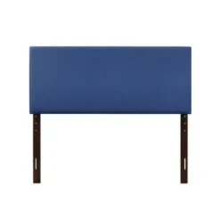 Faux Leather Adjustable Height Headboard - White - Full -Bed Frame Shop d8664e58 8368 4c99 9eac 64208940cdb2