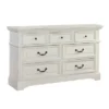 Lakewood Distressed Wood Dresser With Optional Mirror By Greyson Living - Distressed Antique White Dresser Only - 7-drawer