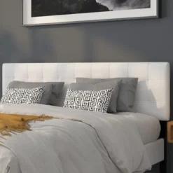 Quilted Tufted Upholstered Headboard - Navy - Queen -Bed Frame Shop da2aea4d f93e 4c8f a6a1 a2bec6d6a4de