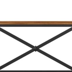 Hillsdale Furniture Ashford Triple X Design Metal Twin Daybed, Black With Oak Wood Accent - Black W/ Brown Trim - Twin -Bed Frame Shop dbe4bf77 316c 4dd6 aceb 56009c983663