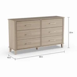 Somerset Ash Grey Headboard, Dresser And Nightstand Bedroom Set - Storm Gray -Bed Frame Shop de39e953 6d89 466d a5fd 6a8d02300080