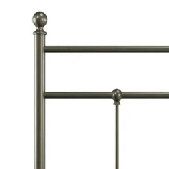 Providence Antique Finial Vintage Inspired Bed - Antique Bronze - Twin -Bed Frame Shop df9af020 2e4f 45fa bbd7 1700d0a6b05f