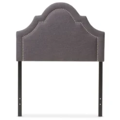 Baxton Studio Taylor & Olive Founders Upholstered Headboard - Grey 10 Baxton Studio Taylor & Olive Founders Upholstered Headboard - Grey -Bed Frame Shop dfbf518d 9b02 427e b2ad e662c661f966