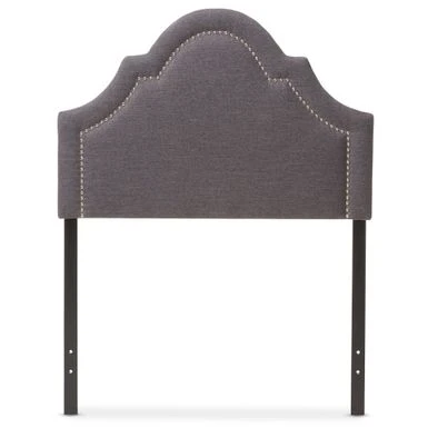 Baxton Studio Taylor & Olive Founders Upholstered Headboard - Grey 3 Baxton Studio Taylor & Olive Founders Upholstered Headboard - Grey - Image 3
