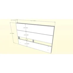 Nexera Karibou 3 Piece Bedroom Set, Truffle - Queen -Bed Frame Shop e09c57e5 41dd 4e3b a023 61e482a58cf0