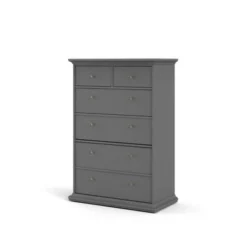 Porch & Den Virginia 6-drawer Chest - Black Lead -Bed Frame Shop e0a0646f f453 4203 a19b eb9edd7b1c4e