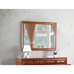 LaVita Bedroom Mirror - Oak