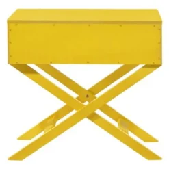 Xavier 1-drawer Nightstand - White -Bed Frame Shop e1f94574 27b2 434c 82da e4f8422fbd27