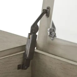 Gatenby Vanity Set With Flip Mirror And Power Strip By INSPIRE Q Classic - Grey -Bed Frame Shop e2999607 5ac7 4d52 8761 8304913b7058