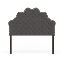 Gracewood Hollow Farouk Contemporary Fabric Headboard - Beige - Full -Bed Frame Shop e2bdb46c 7412 4a85 97e2 b3b1a63f6043