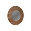 Alpine Furniture Brown Pearl Mirror, Brown Bronze
