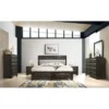 RH+ Roundhill Furniture Oakland Antique Gray Finish Wood 6-PC Queen Size Bedroom Set - Grey - Queen - 6 Piece