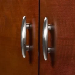 Bow Front 2-drawer 2-door Armoire - Espresso -Bed Frame Shop e4ee5c4b 10f1 41b9 9393 7b50cf406e36