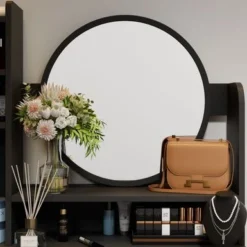 Make Up Vanity Set Dressing Table(Black/White) - Black -Bed Frame Shop e55c4b74 5d15 4c17 9aca ff505ce8eff8
