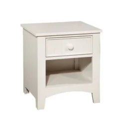 Wooden Nightstand With A Drawer - Cherry -Bed Frame Shop e5dc651d ea98 43cc 86e8 9b456667e507