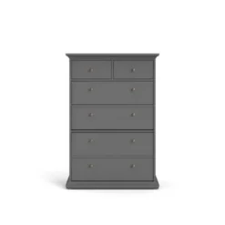 Porch & Den Virginia 6-drawer Chest - Black Lead -Bed Frame Shop e6ff86b6 78f0 4857 9b75 ca8b19c8c0d9