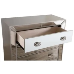 Holly Hills 5-drawer Chest - Silver Champagne -Bed Frame Shop e74eefdb 5a06 484c 95c1 a6bffdfd21da