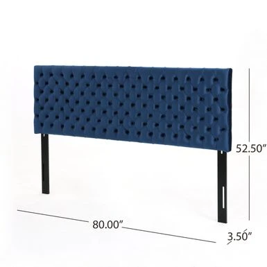 Jezebel Adjustable Diamond Tufted Headboard By Christopher Knight Home - Black 13 Jezebel Adjustable Diamond Tufted Headboard By Christopher Knight Home - Black - Image 13