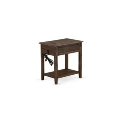 2-Piece Furniture Set With Frame - Distresses Jacobean Night Stand - Brown Faux Leather And Black Legs(Bed Size Options) - GB28F-1DE07 30 2-Piece Furniture Set With Frame - Distresses Jacobean Night Stand - Brown Faux Leather And Black Legs(Bed Size Options) - GB28F-1DE07 -Bed Frame Shop eaf40cc6 367f 403c a324 1a24843362ec