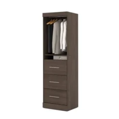 Nebula 25-inch Storage Unit - Bark Grey -Bed Frame Shop eb3c6795 5bbe 4d7e 8c26 687ff34a7de7