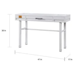 ACME Cargo Vanity Desk In White - White -Bed Frame Shop ede964fb b98c 40ef 8733 d0c0dbffdb5f