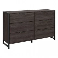 Atria 6 Drawer Dresser By Bush Furniture - Platinum Gray -Bed Frame Shop eefc5690 0b3d 4bdd 9577 876d12b3eae1