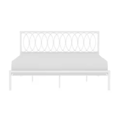 Hillsdale Furniture Naomi Metal Platform Bed - Grey - Full -Bed Frame Shop ef961dd5 fd9b 4056 833e 2c639dfe4a75