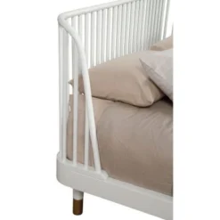 Alpine Furniture Madelyn Slat Back Wood Platform Bed In White - King -Bed Frame Shop f2bf076f 1aa5 40da bef8 938f6138cb72