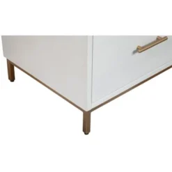 Alpine Furniture Madelyn Six Drawer Wood Dresser In White - White - 6-drawer -Bed Frame Shop f30de40b fac2 498a b579 cd214b0257f7